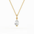 Pear Diamond Pendant