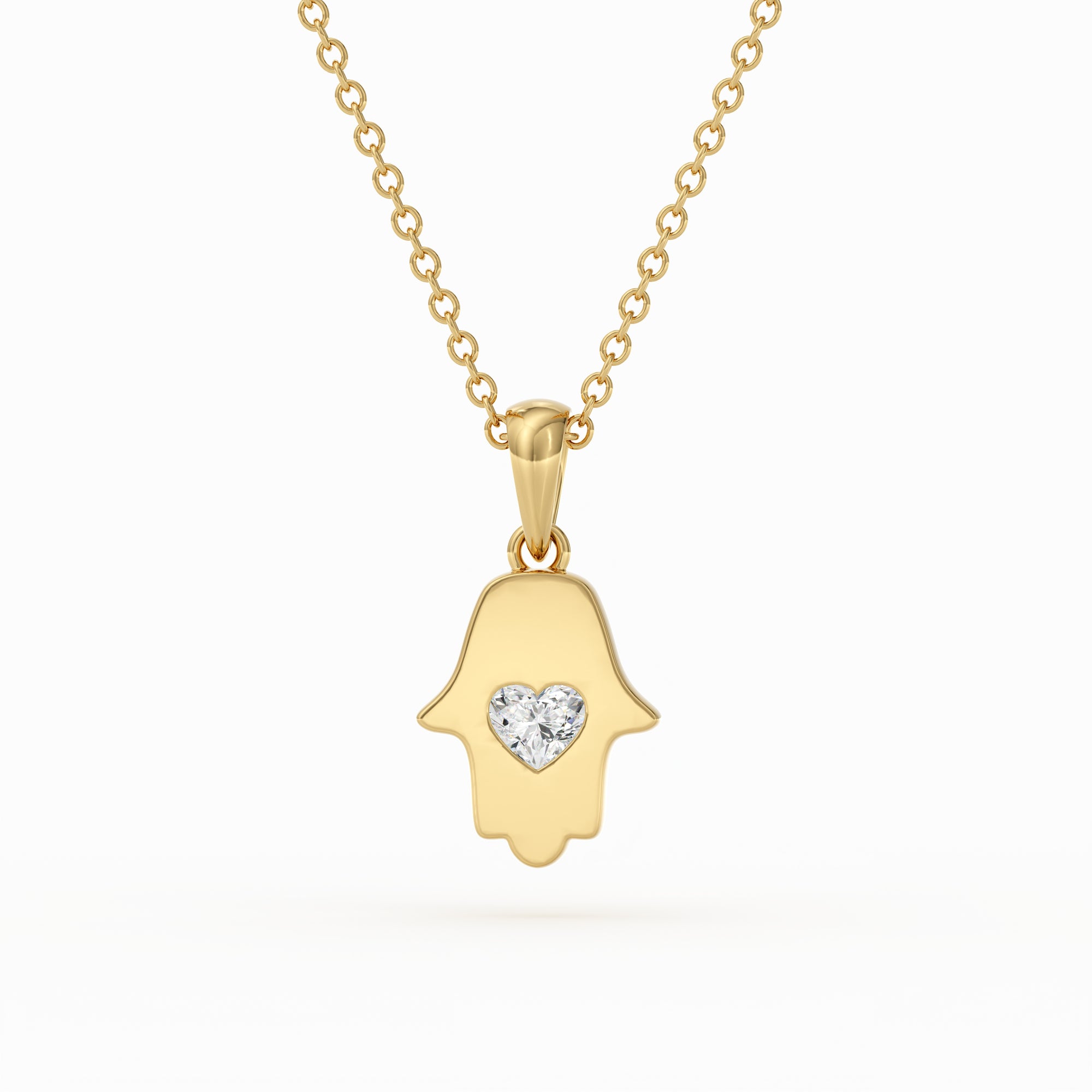 Hamsa necklace