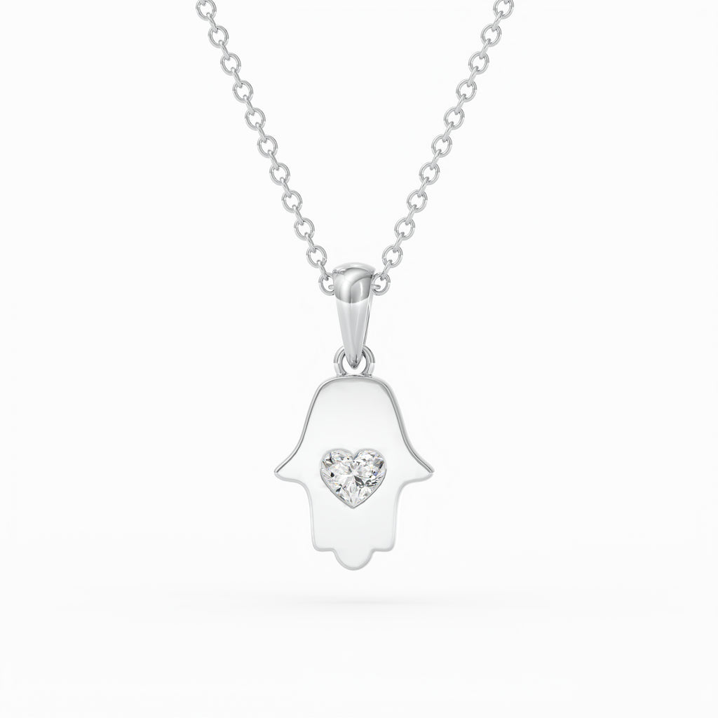 Hamsa necklace