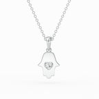 Hamsa necklace