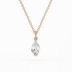Pear Diamond Pendant