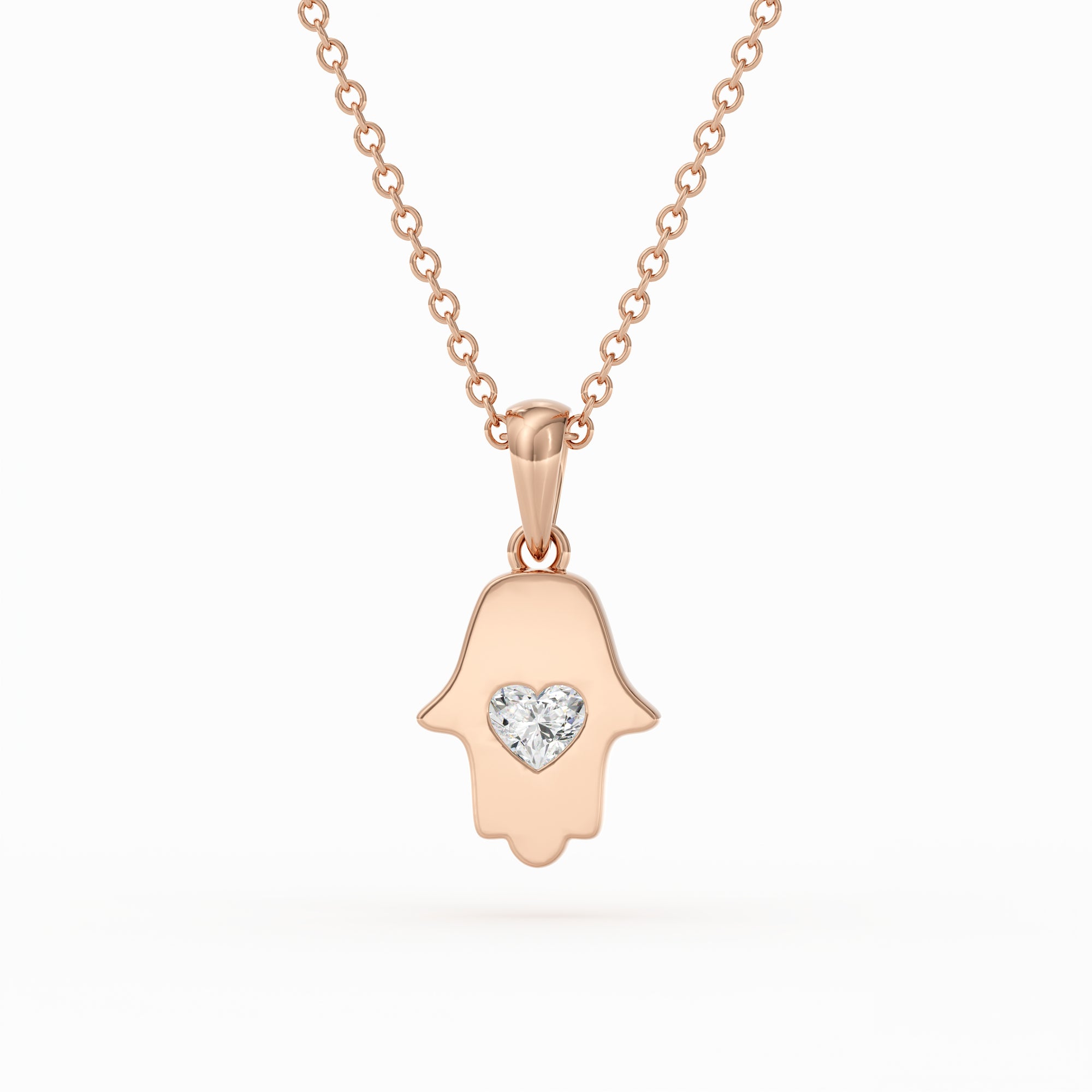Hamsa necklace