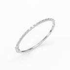 Baguette cut Diamonds Bangel Bracelet