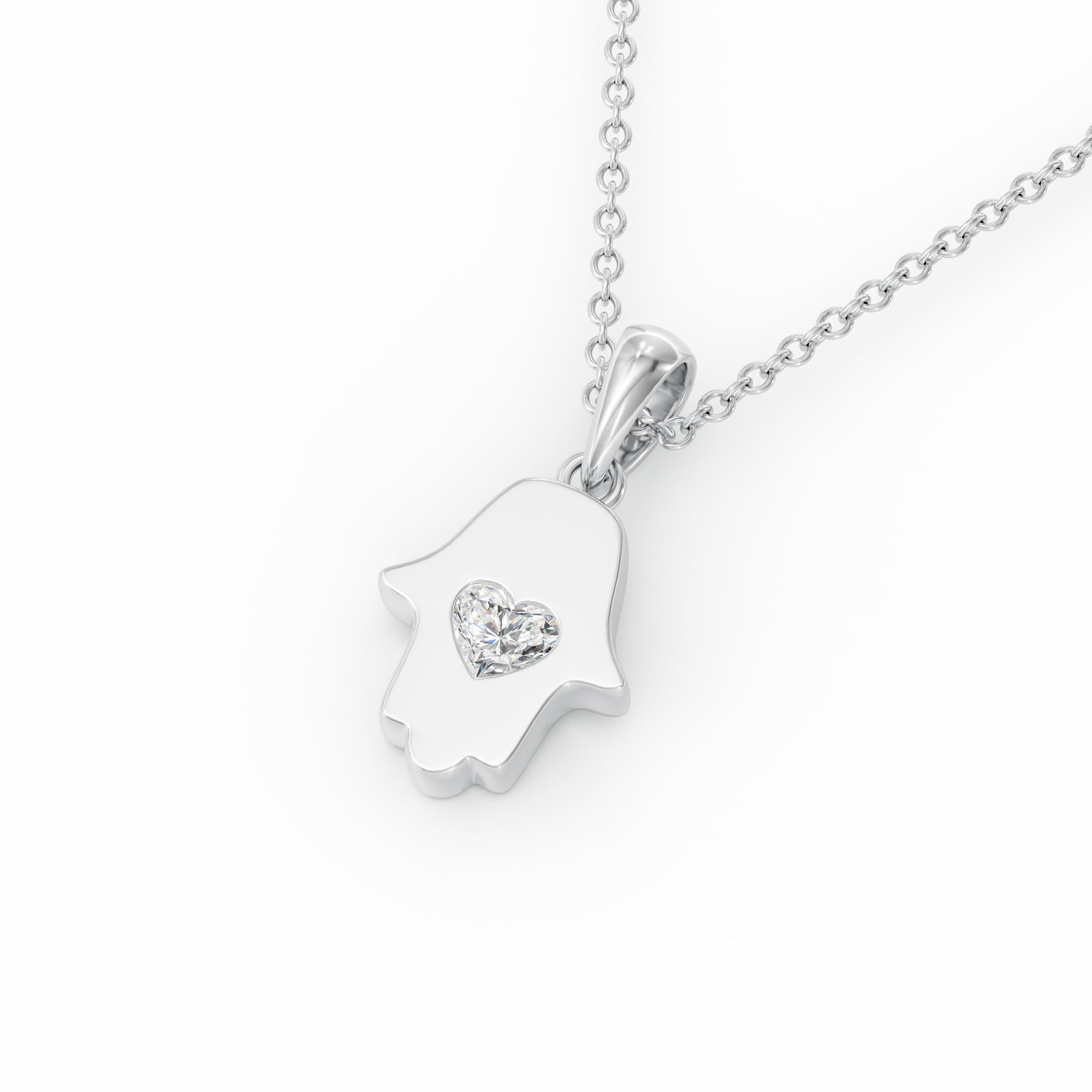 Hamsa necklace