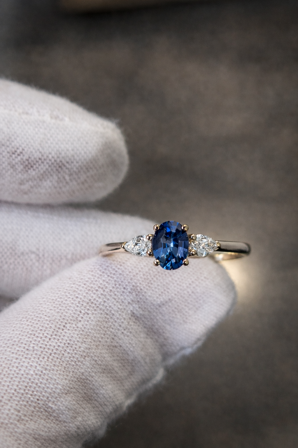 Sapphire Grace Ring