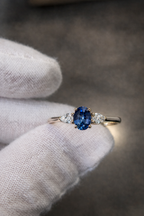 Sapphire Grace Ring
