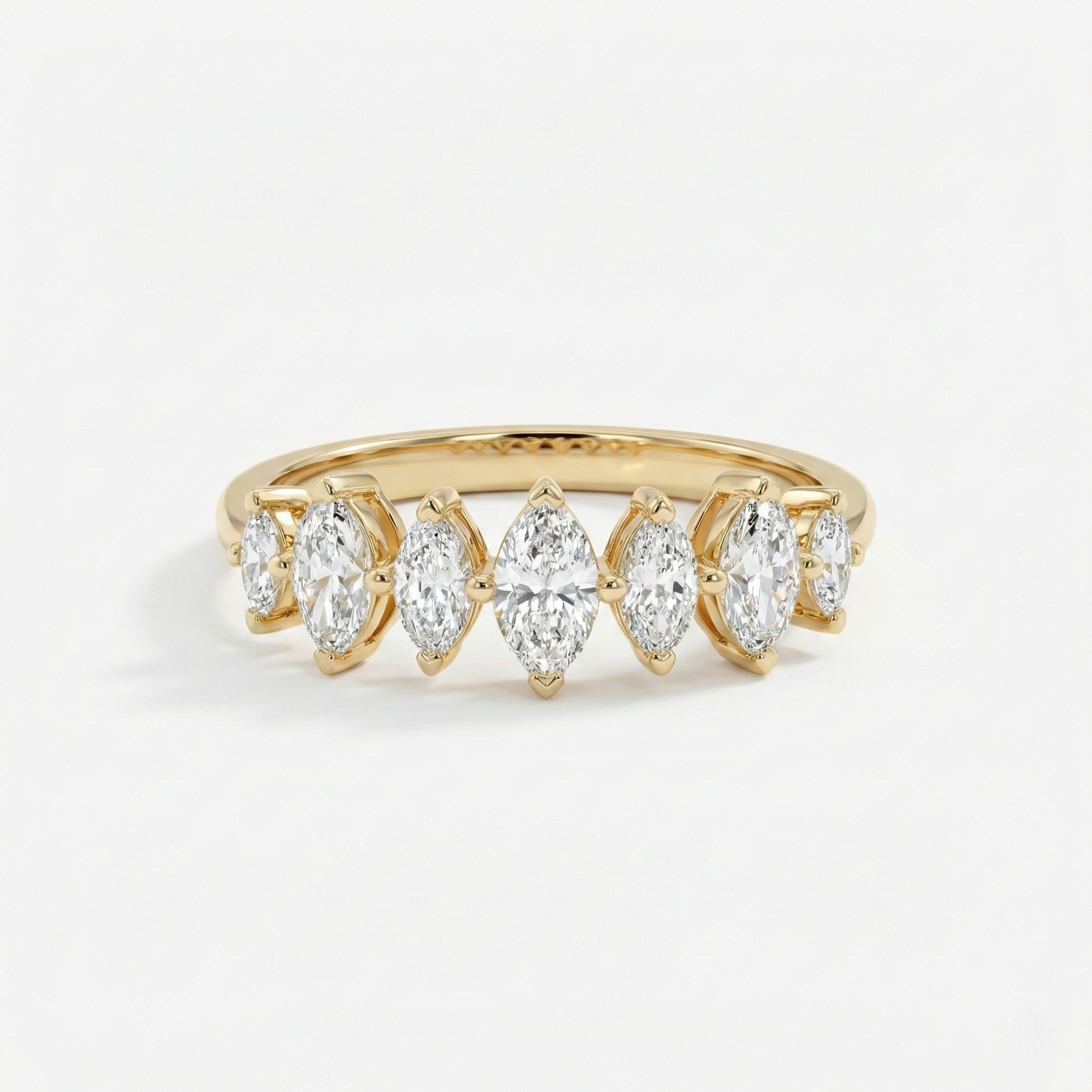Marquise Diamonds Ring