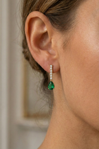 Emerald Drop Earrings