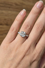 Cushion & Tapered Baguette Ring