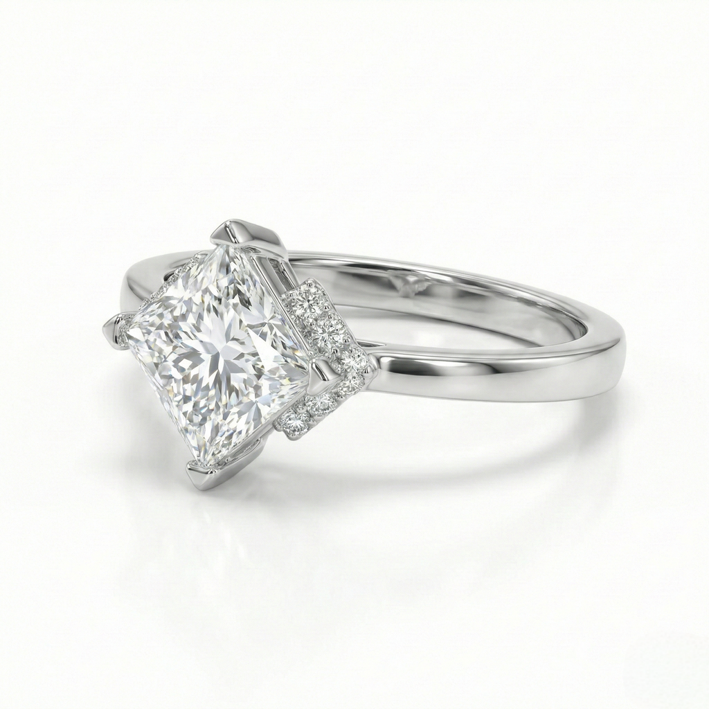 Art Deco Princess Ring