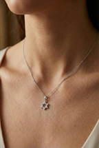 Star Of David Diamonds Necklace