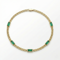 Emerald Baguette Bracelet