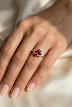 Princess Tourmaline Ring