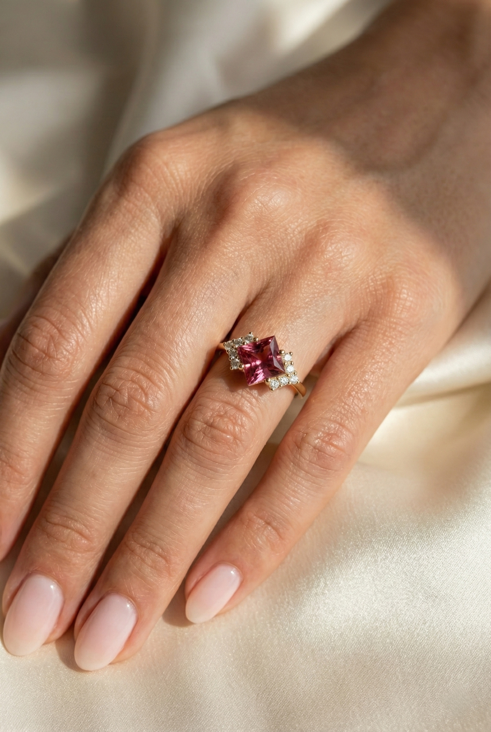 Princess Tourmaline Ring