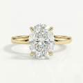 Oval Solitaire Ring