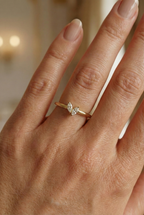 Two Marquise Diamond Ring