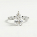 Pear Diamond Ring