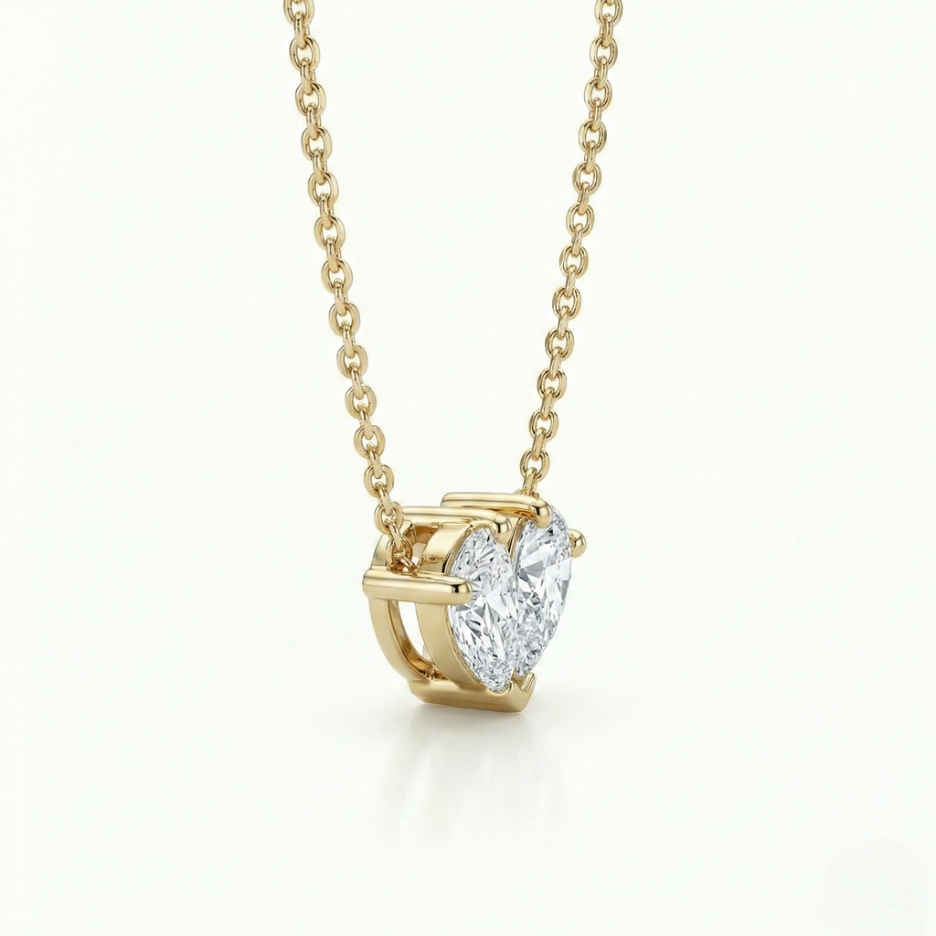 Heart Diamond Necklace