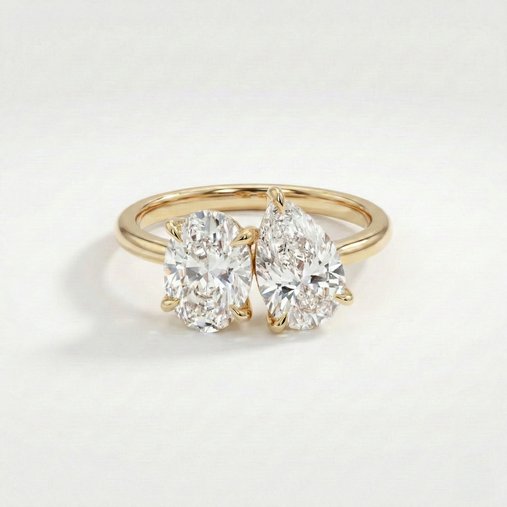 Oval & Pear Cut Ring