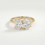 Oval & Pear Cut Ring