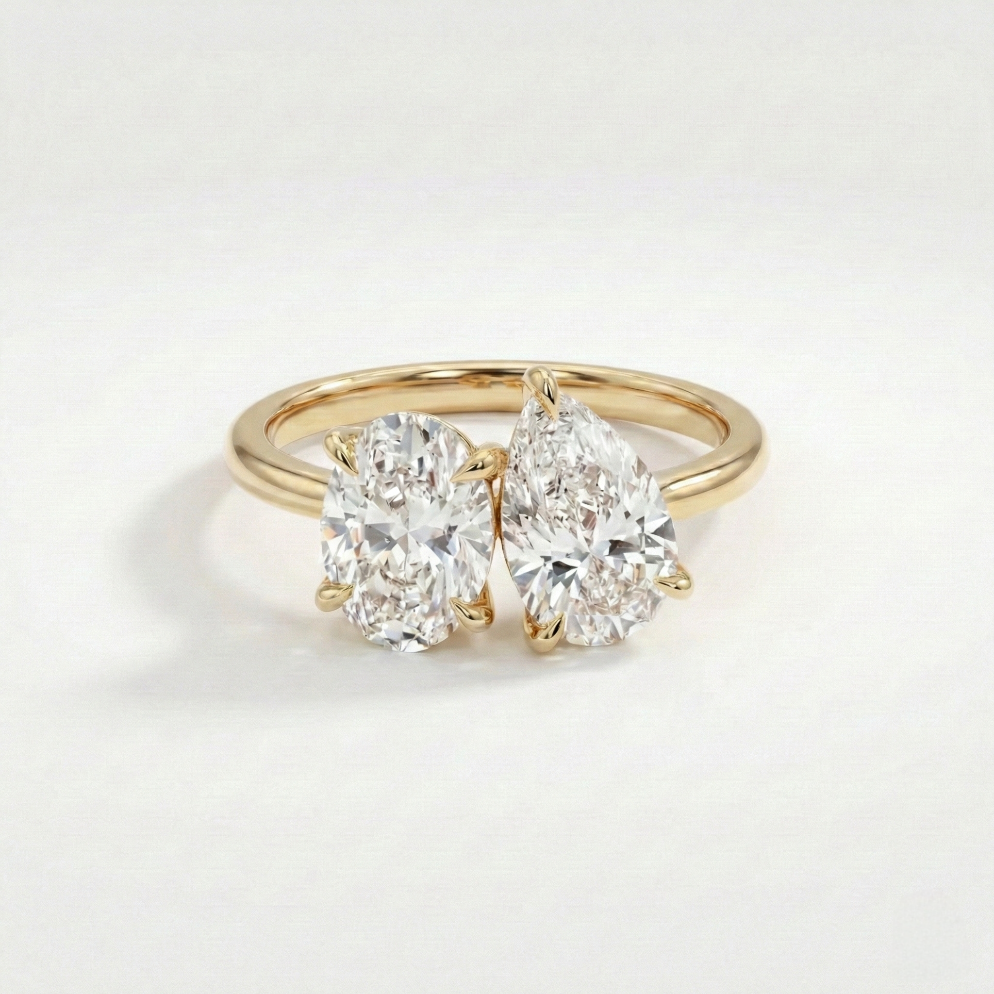 Oval & Pear Cut Ring