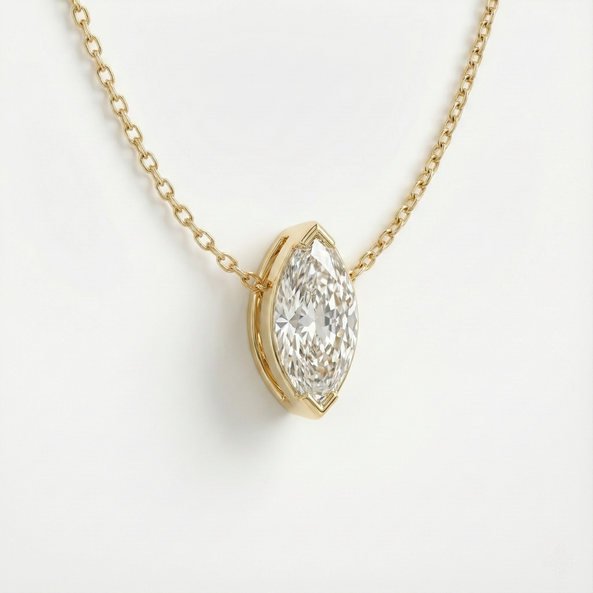 Marquise Glow Pendant