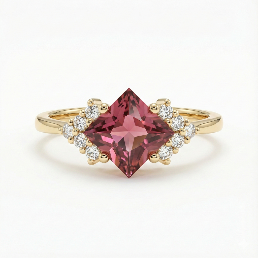 Princess Tourmaline Ring