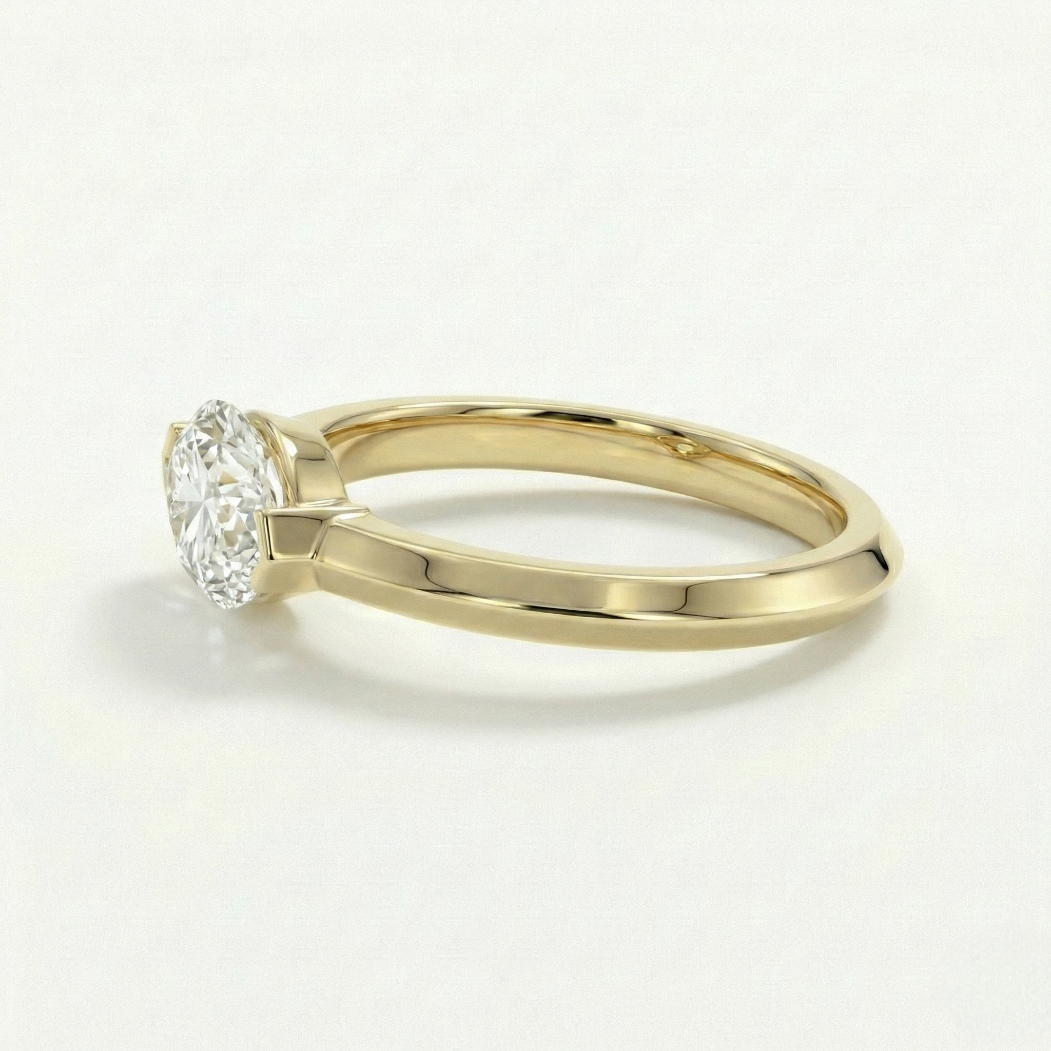 Art Deco Marquise Bezel Set Ring
