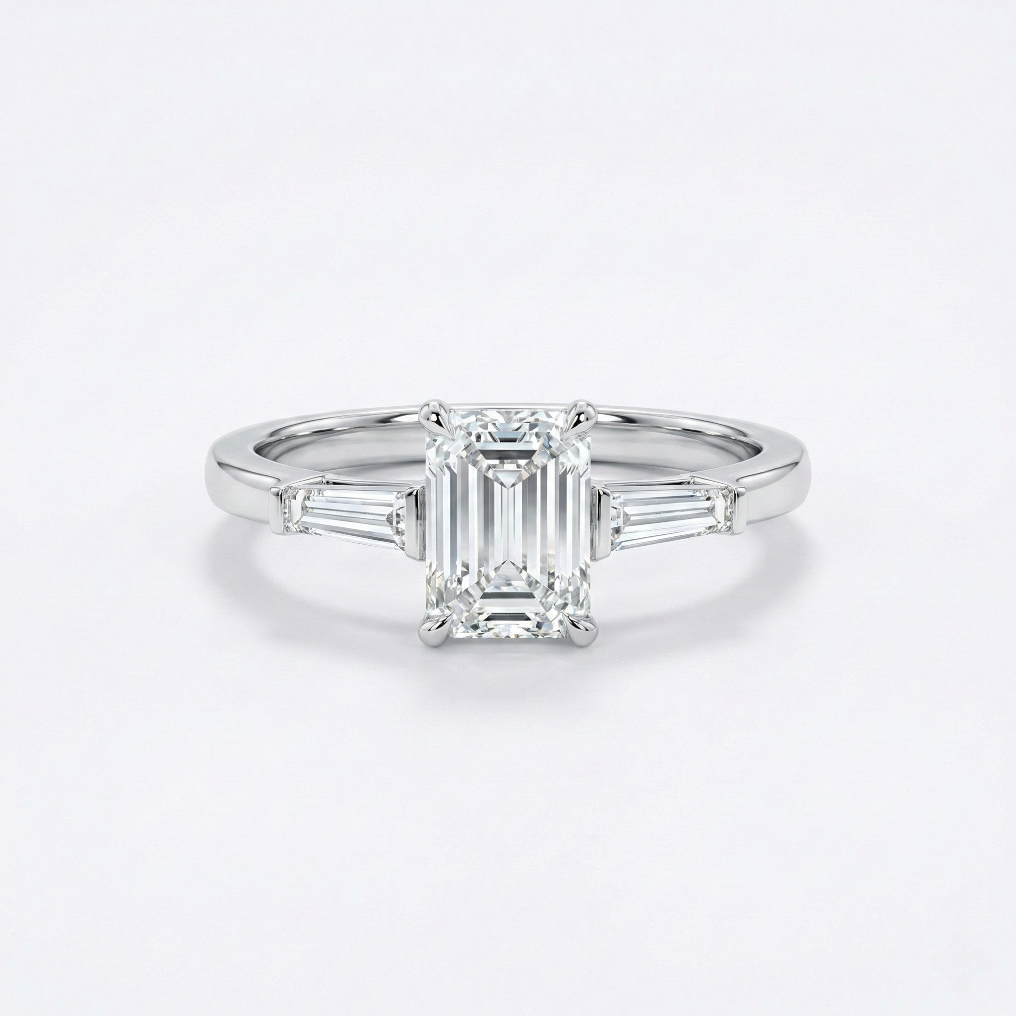 Emerald & Tepper Diamonds Ring