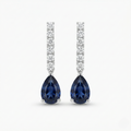 Royal Blue Drop Earrings