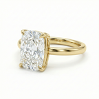 Cushion Solitaire Ring
