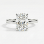 Cushion Solitaire Ring