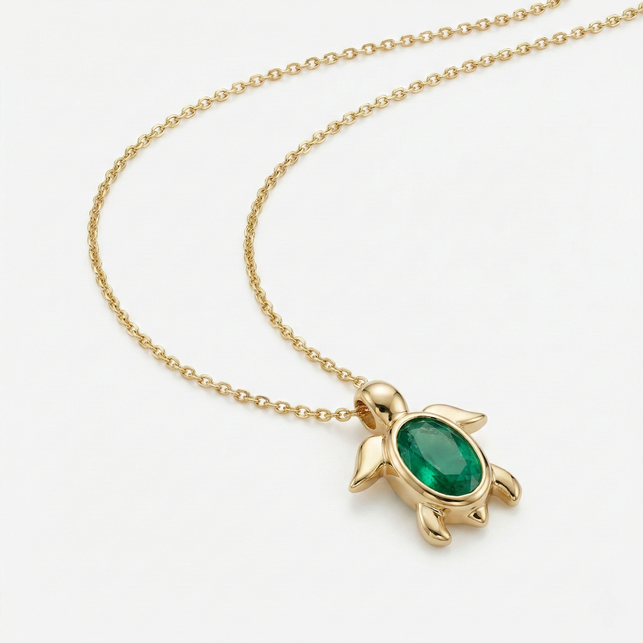 Sea Turtle Pendant Necklace