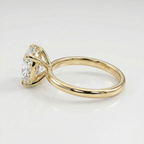 Cushion Solitaire Ring