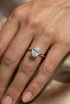 Oval Solitaire Ring