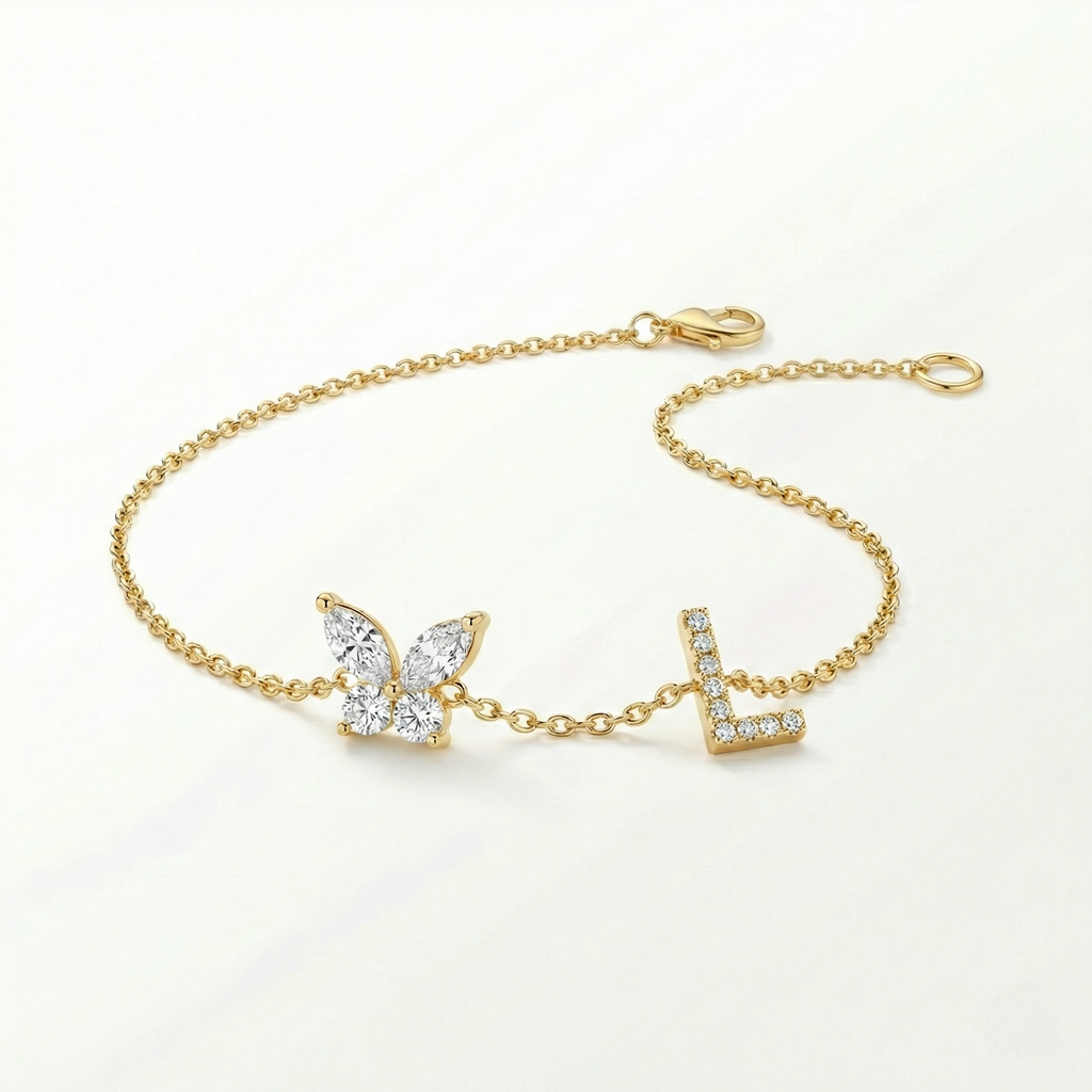 Marquise Butterfly Bracelet
