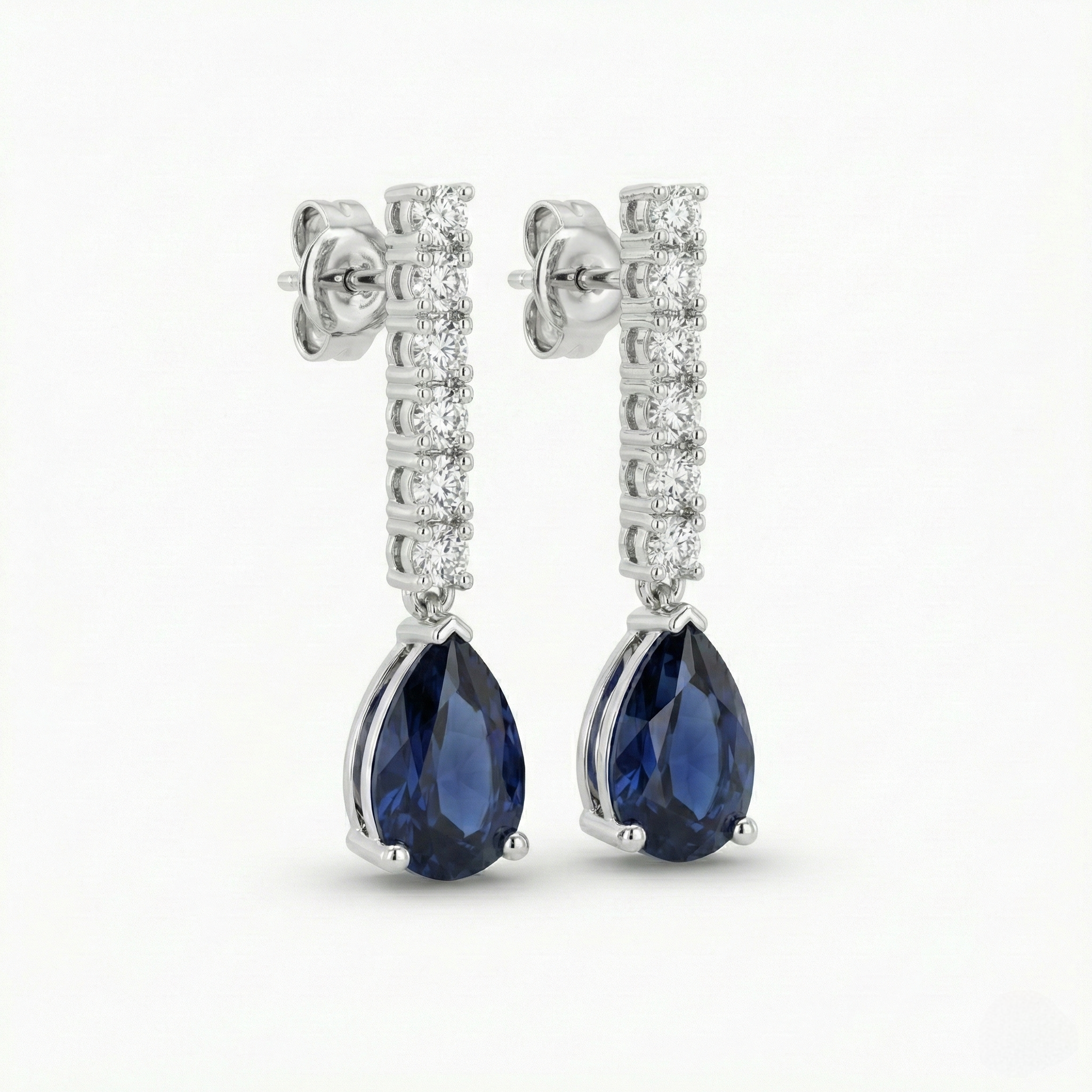 Royal Blue Drop Earrings