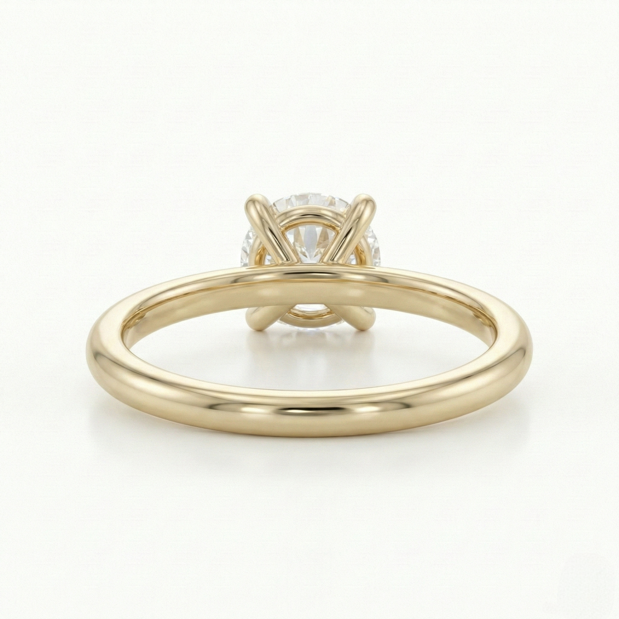 Round Solitaire Diamond Ring