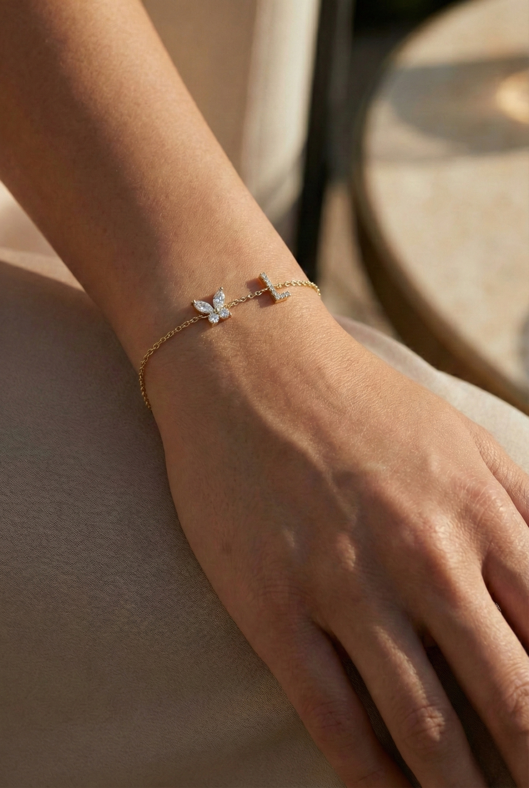 Marquise Butterfly Bracelet