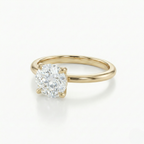 Round Solitaire Diamond Ring