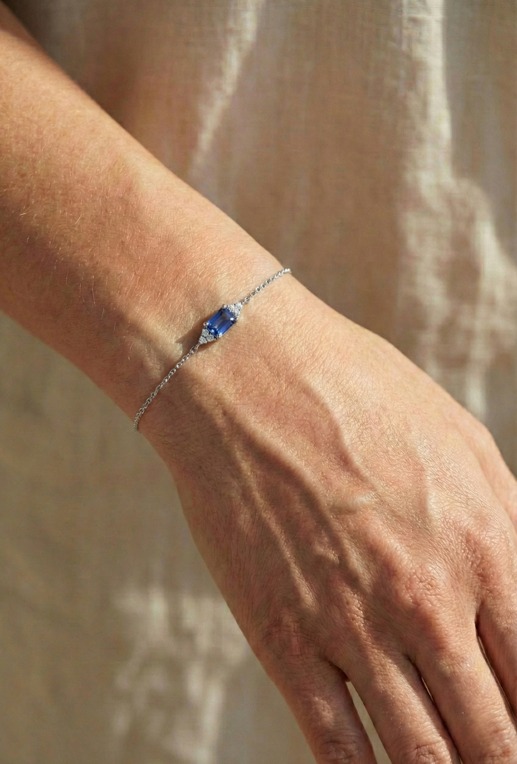 Sapphire & Diamonds Bracelet