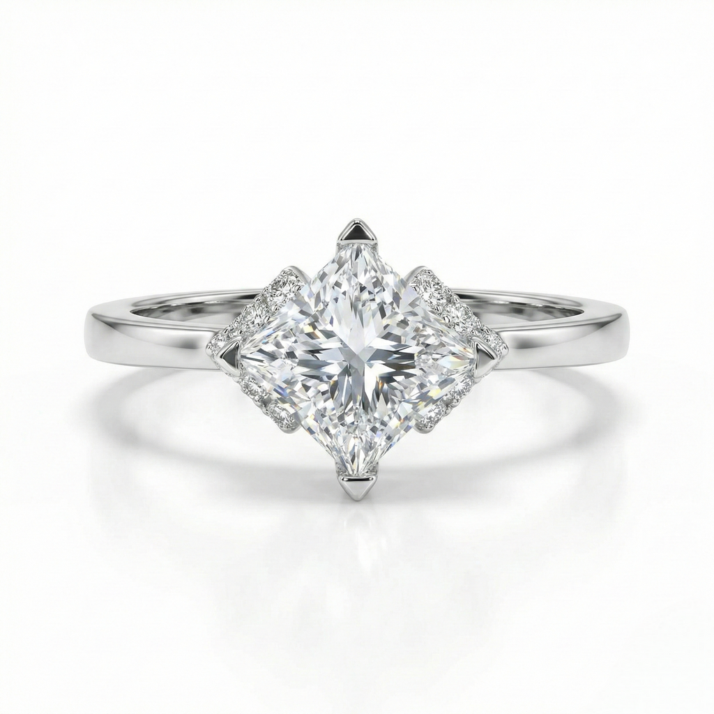 Art Deco Princess Ring