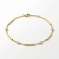 Minimal Diamond Bracelet