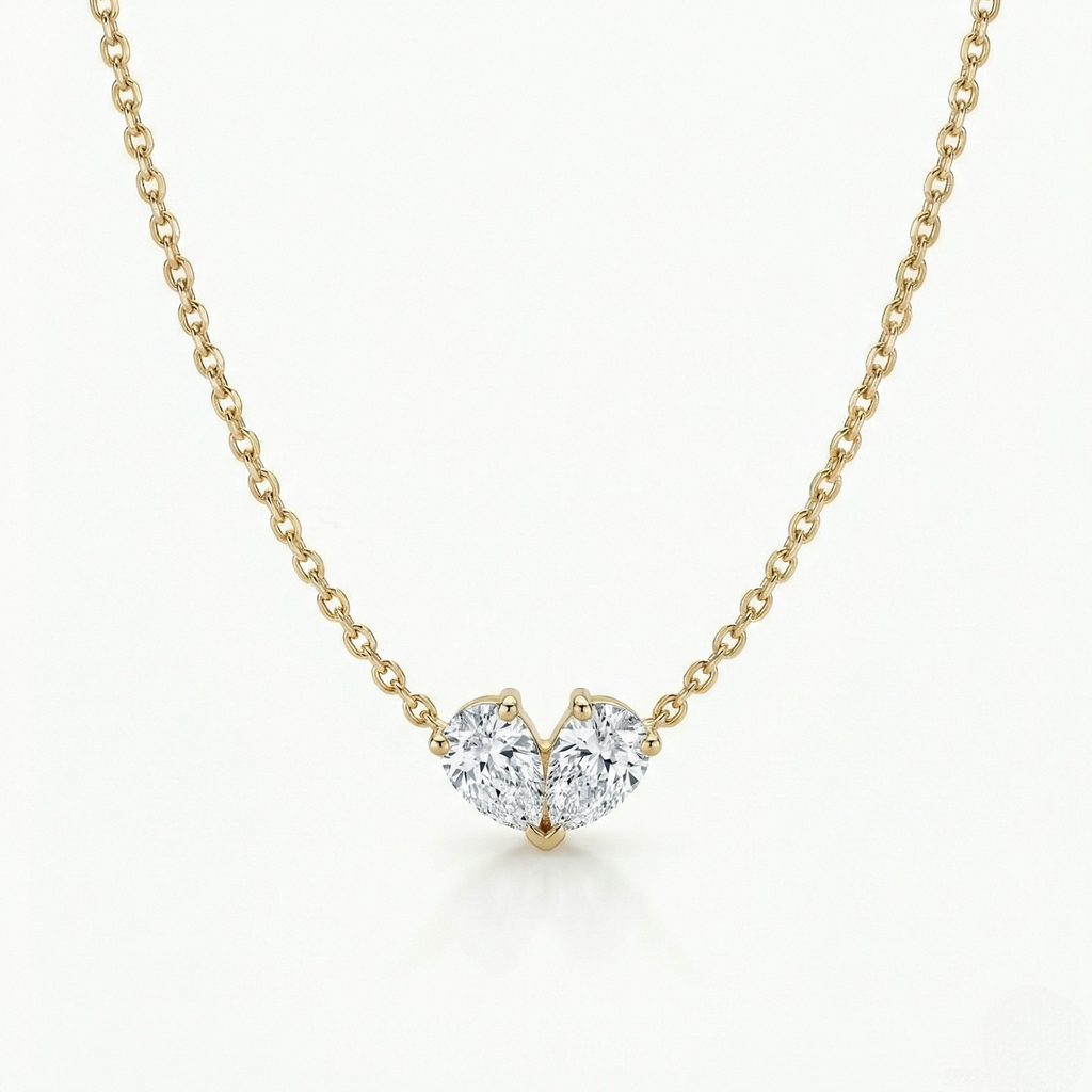 Heart Diamond Necklace