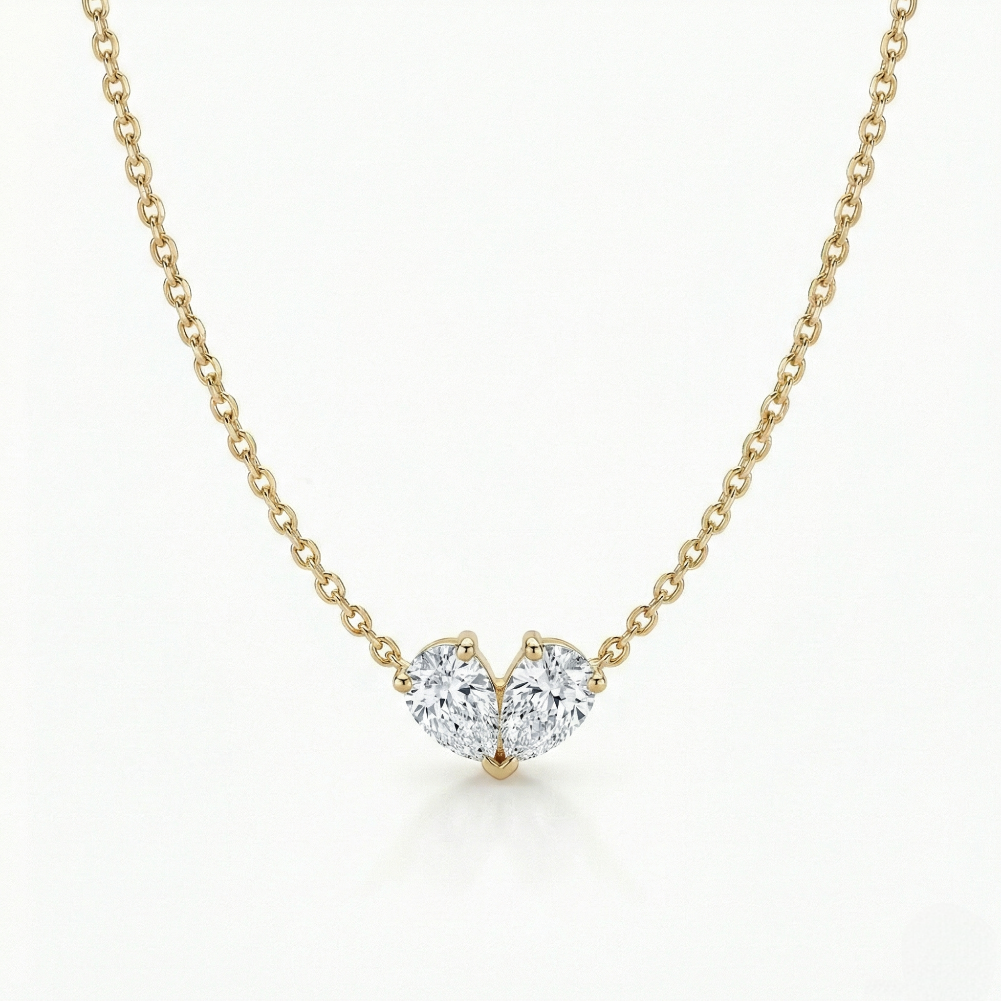 Heart Diamond Necklace