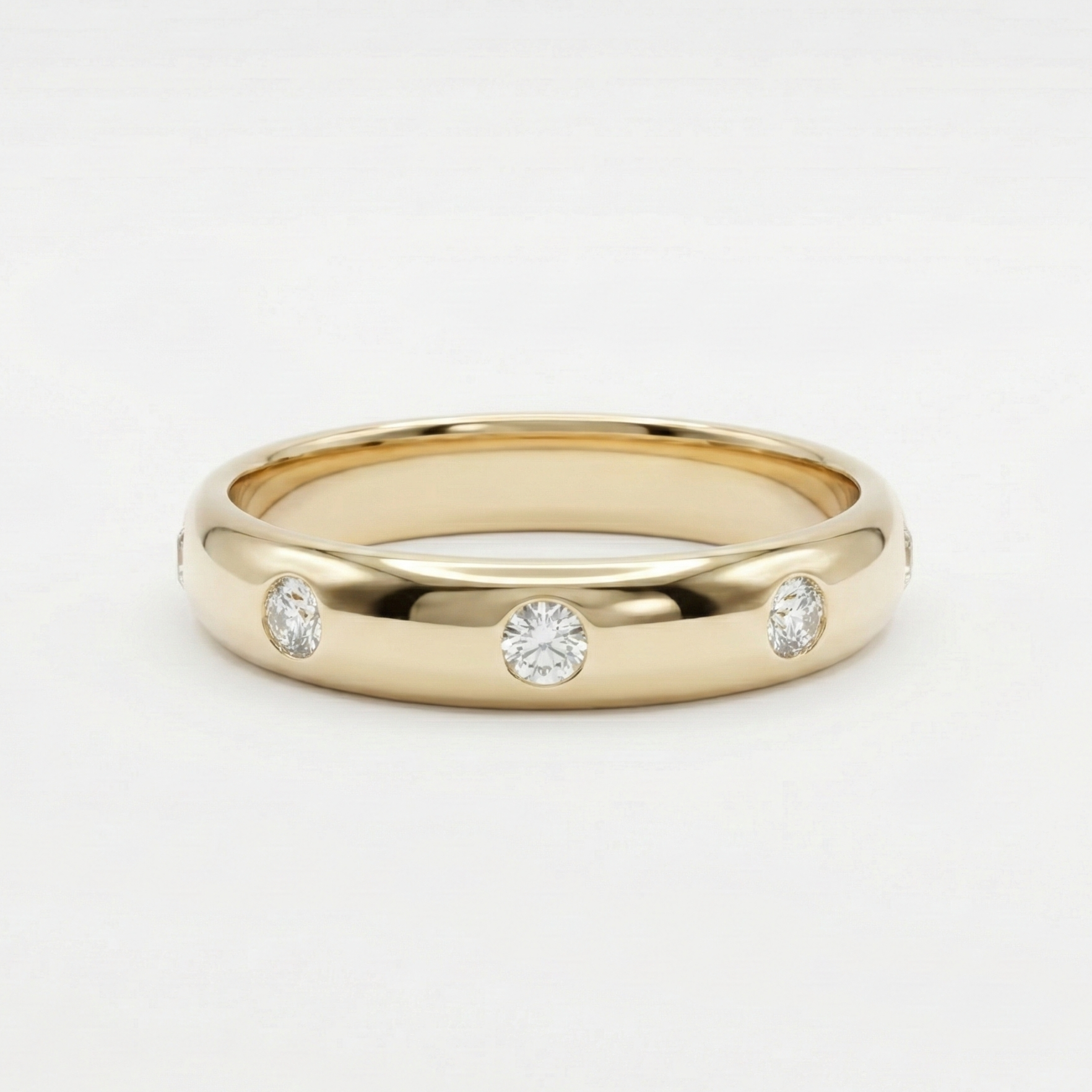 Bezel Diamond Eternity Ring