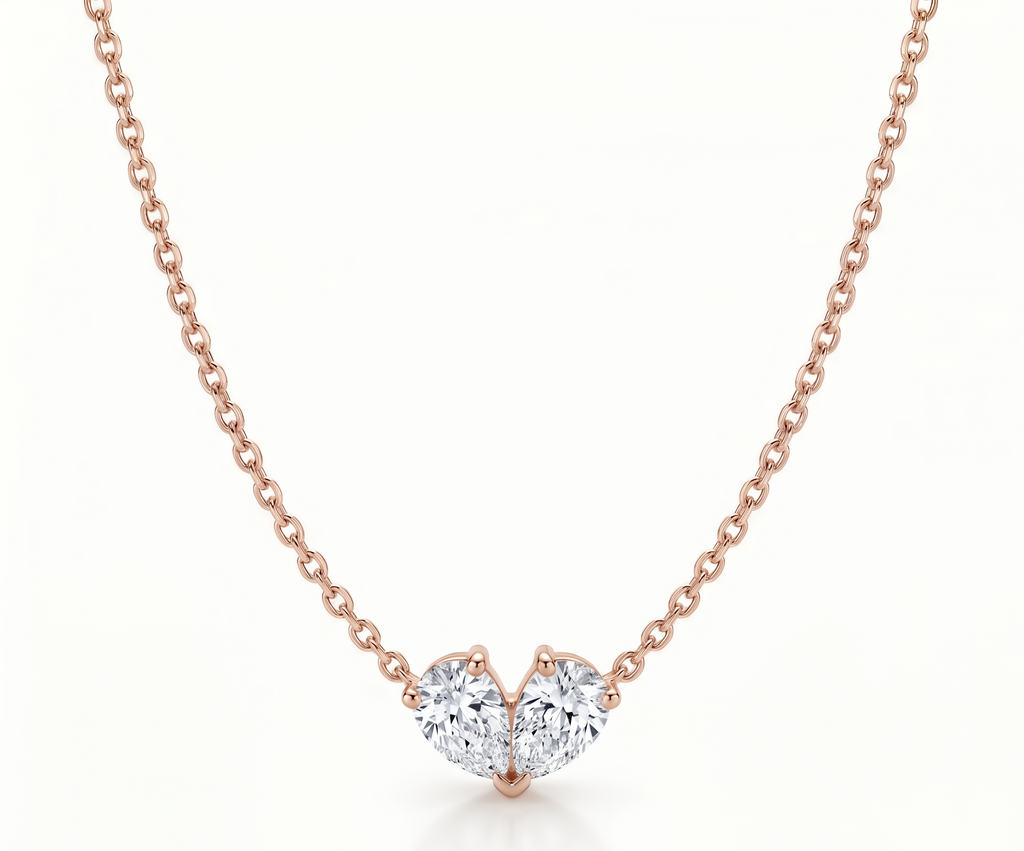 Heart Diamond Necklace