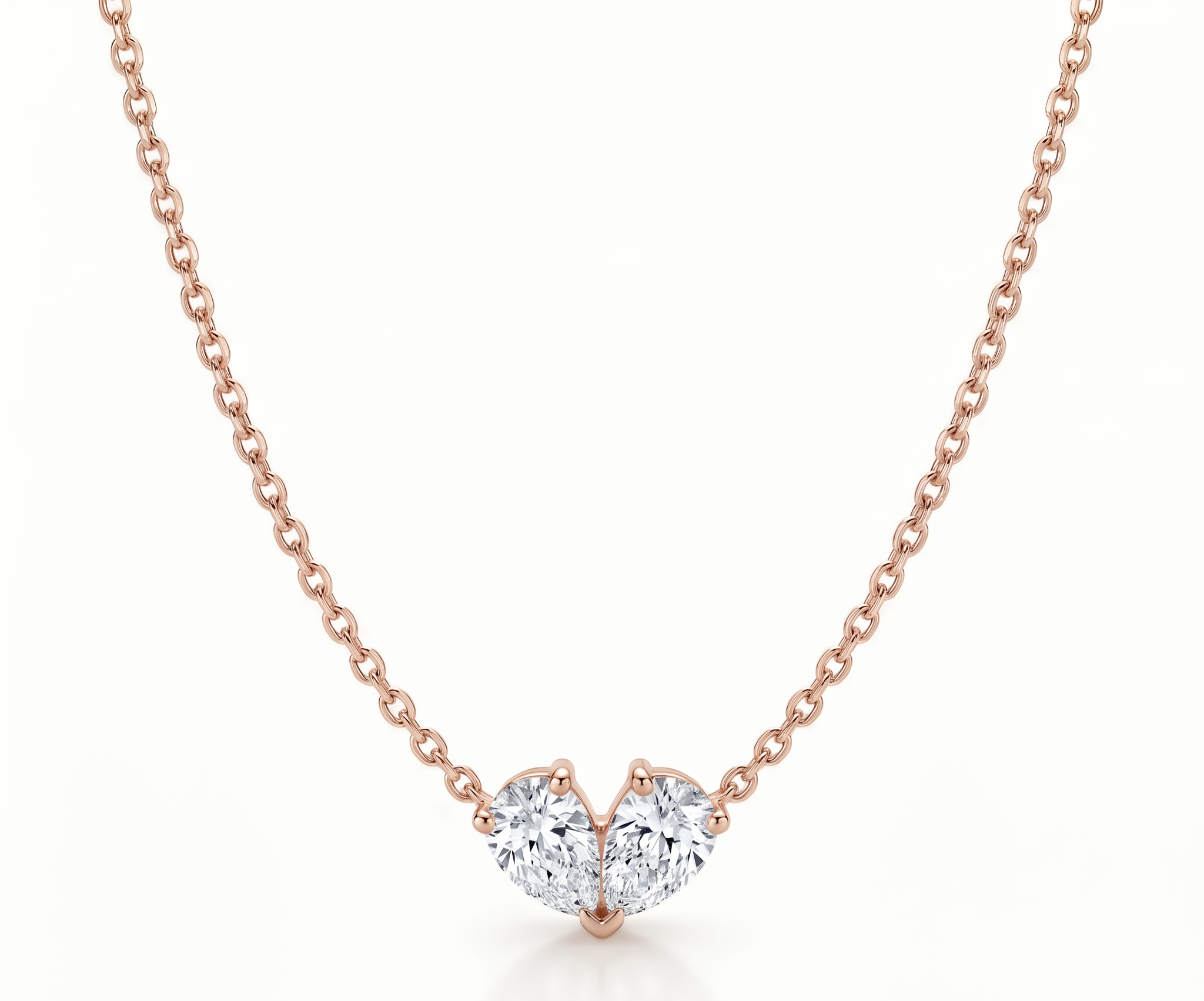 Heart Diamond Necklace