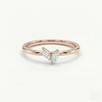 Two Marquise Diamond Ring