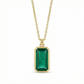 Emerad Bezel Pendant